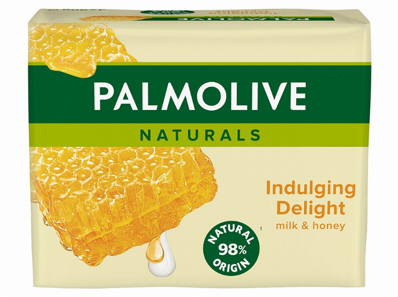 Sabonete Sólido Naturals Hidratante Leite E Mel Palmolive 4X90 gr