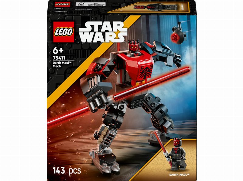 Robô De Darth Mault Lego Star Wars Tm 75411