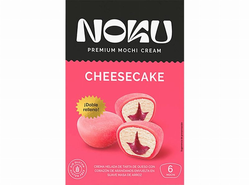 Gelado Mochi Noku Cheesecake 210 g (6Un)