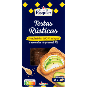 Tostas Rústicas Integrais Brioche Pasquier
