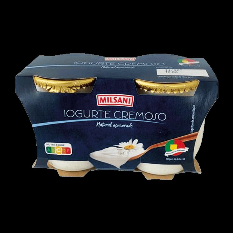 Iogurte Batido Natural Açucarado 2 X 125 g