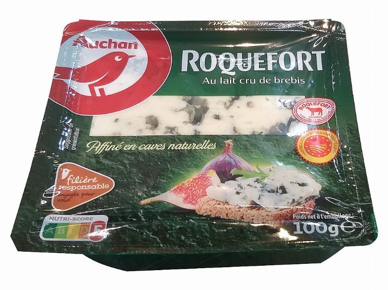 Queijo Roquefort Auchan Fatias 100 g