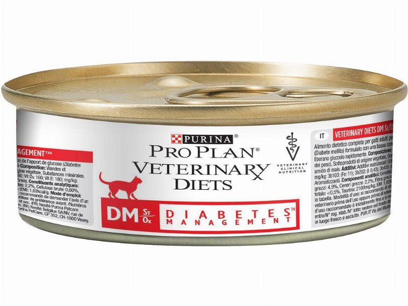 Comida Húmida Vet Pro Plan Gato Dm Diabetes 195 g