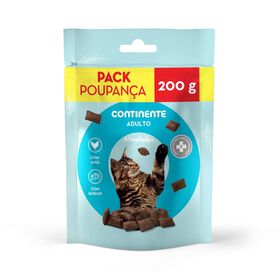 Snack Para Gato Almofadas Aves E Queijo Pack Poupança Continente 200 g