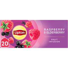 Infusão Framboesa Sabugueiro Saquetas Lipton 20 Un