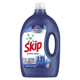 Detergente Máquina Roupa Líquido Active Clean Skip