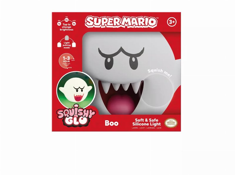 Luz Led Neon Super Mario Squishyglo Boo