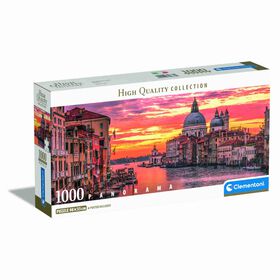 Clementoni - Puzzle Panorama The Grand Canal Venice 1000 Peças