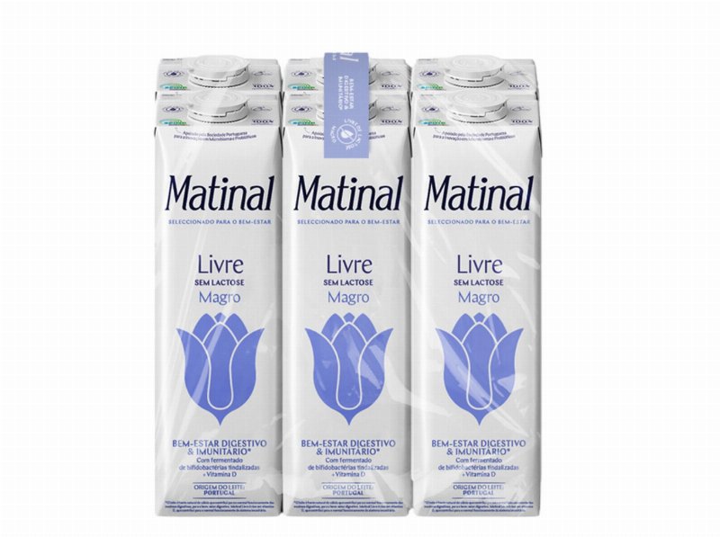 Leite S/ Lactose Matinal Magro Livre 6X1 l