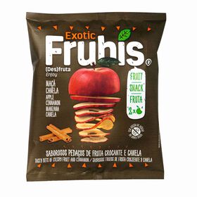 Maçã Desidratada Com Canela Frubis 20 gr