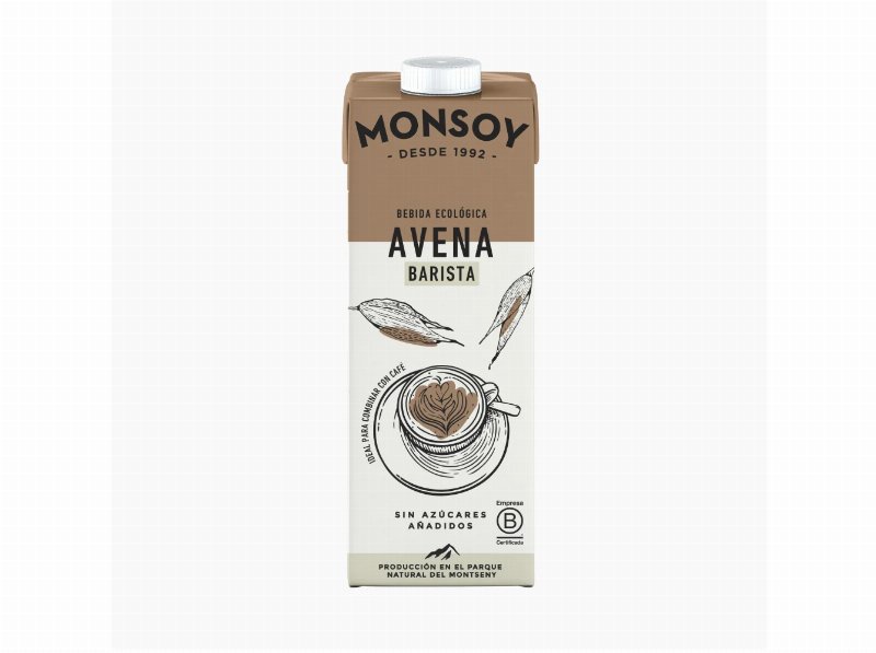 Bebida Aveia Monsoy Barista Sem Açucar 1 l
