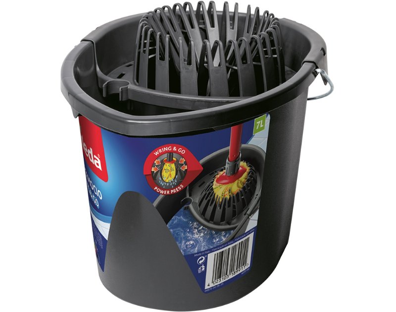 Balde Com Espremedor Wring & Go Vileda 7 l