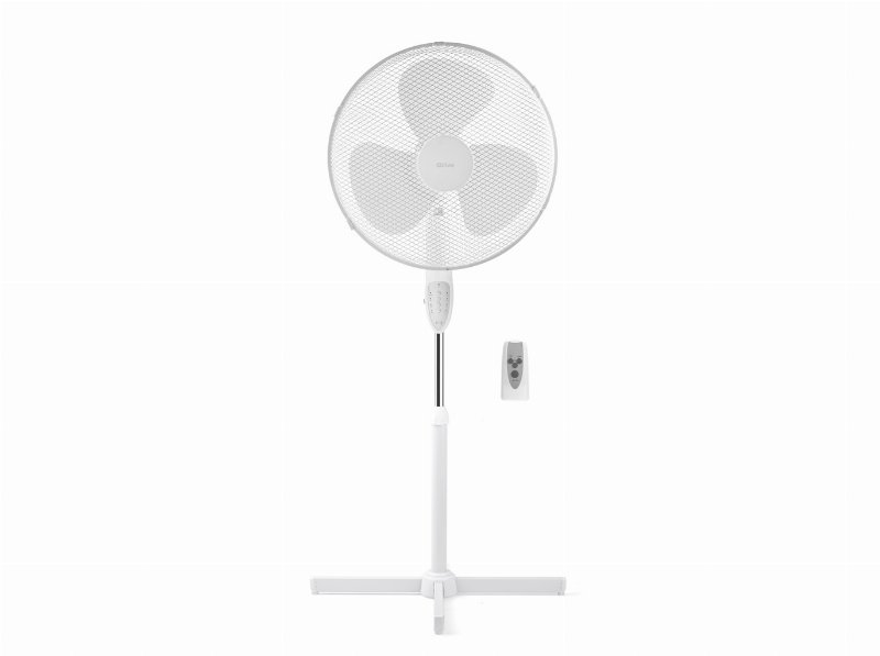 Ventoinha De Pé Qilive Q.6847 Branca 40Cm 45W