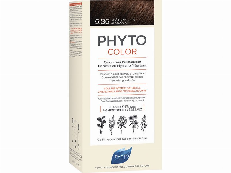 Coloração Phyto 5.35 Castanho Claro Chocolate