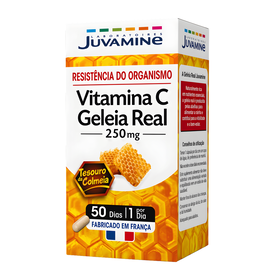 Suplemento Vitamina C E Geleia Real Juvamine 50 Un