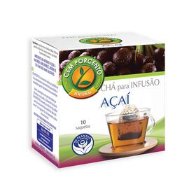 Infusão Açaí Saquetas Cem Porcento 10 Un