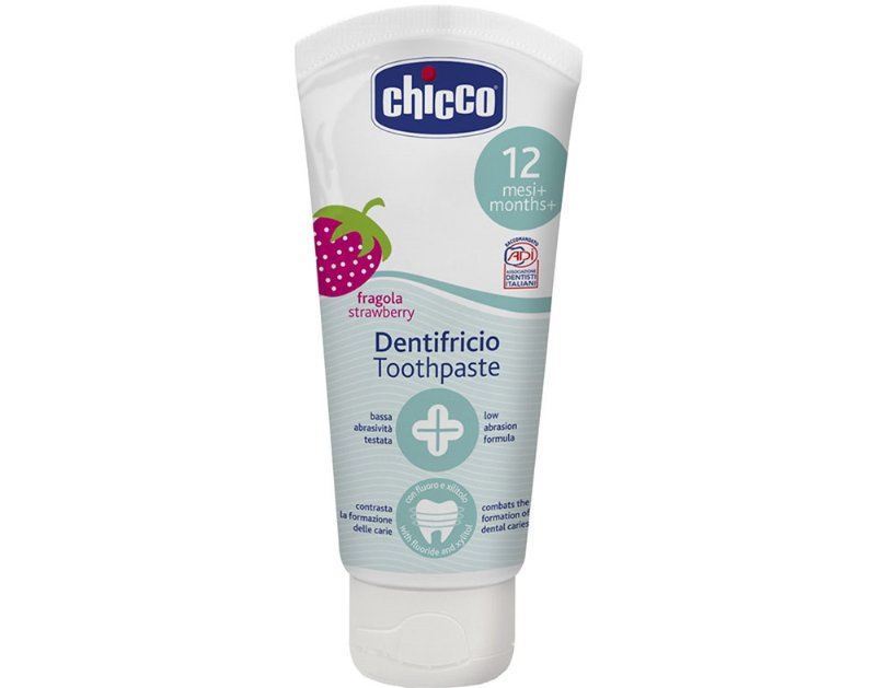 Pasta Chicco Dentes Morango 12M+ 50 ml
