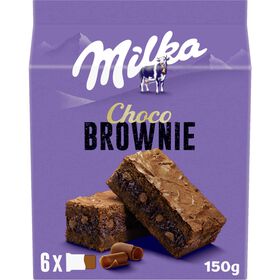 Bolo Choco Brownie Milka 150 gr (6 Un)