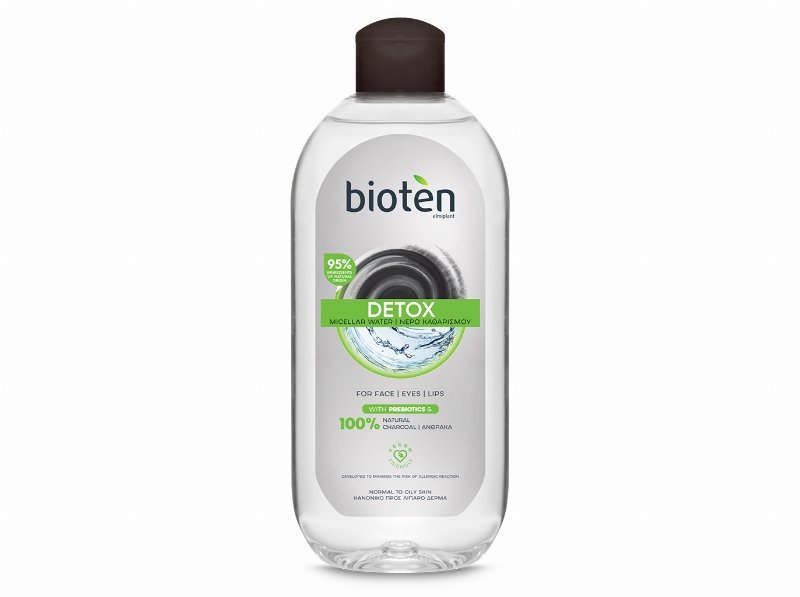 Água Bioten Micelar Detox Carvão 400 ml
