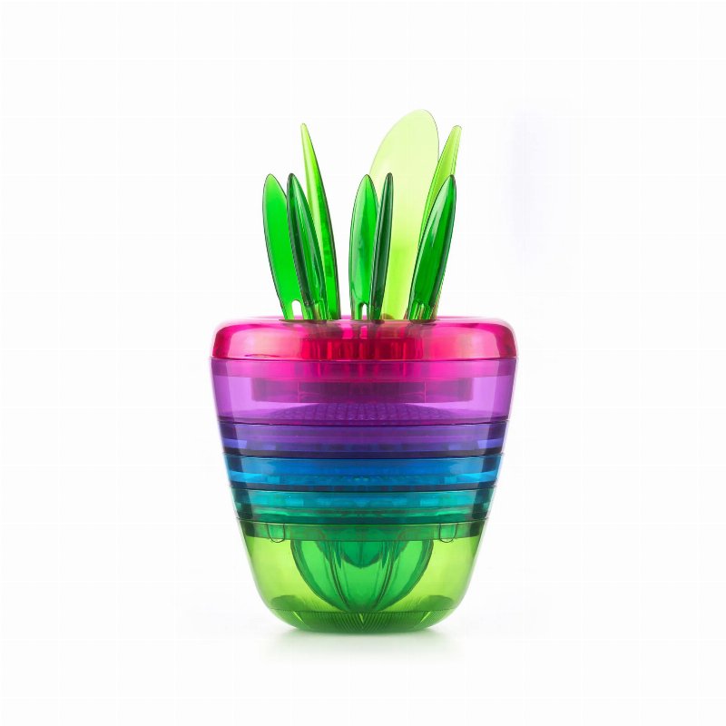 Utensilios De Cozinha Empilhaveis Multi Tool Fruit Cook Color