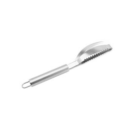 Escamador Peixe Aço Inoxidável Groove Kasa