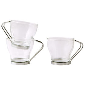 Conjunto 3 Chávenas Café 105 ml Clássico Kasa