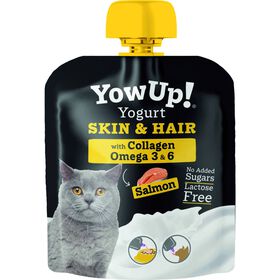 Iogurte Para Gato Pele E Pelo Salmão Yowup! 85 g