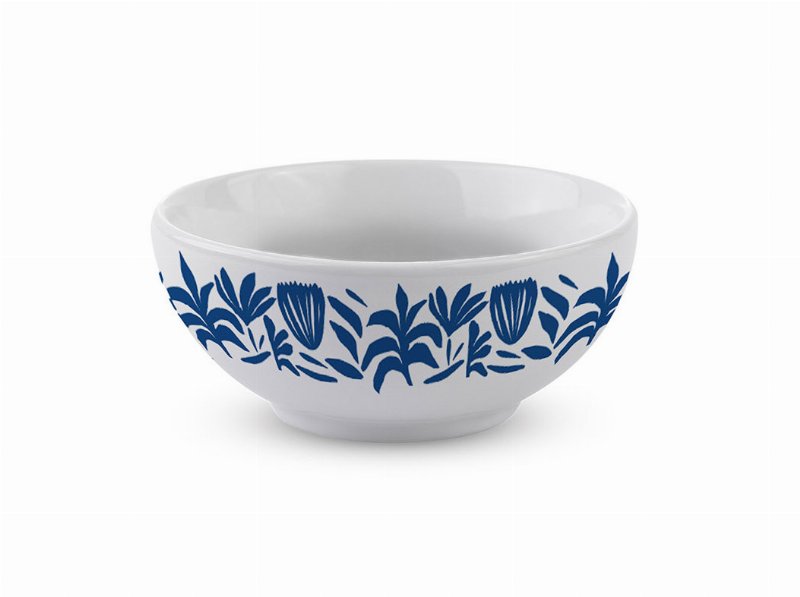 Taça Porcelana Actuel Azul 50 cl