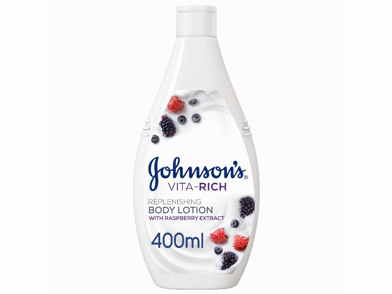 Loção Corporal Johnson's Vita-Rich Frut Vermelhos 400 ml