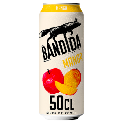 Sidra De Manga Com Álcool Bandida 0.33L