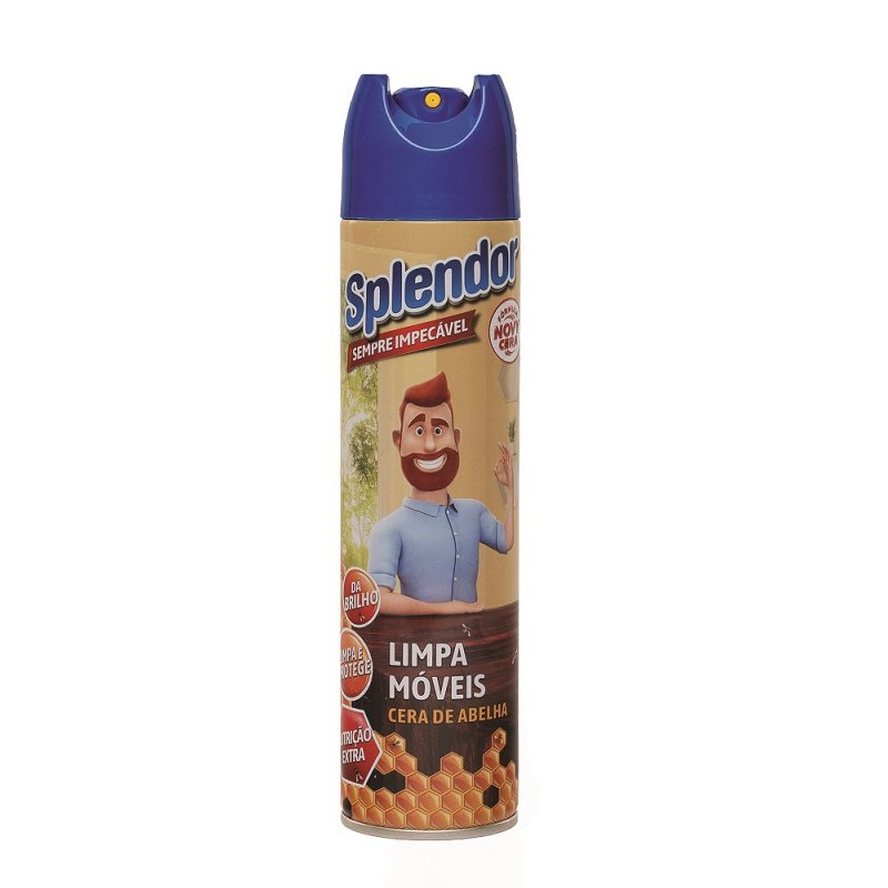 Limpa Móveis Splendor Cera Abelha Aerosol 300 ml