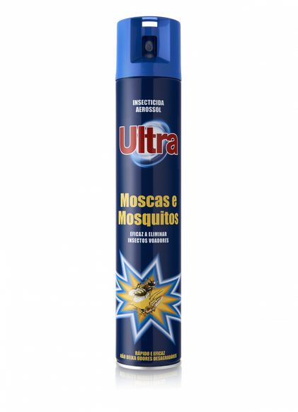 Inseticida Em Spray Moscas E Mosquitos Ultra 0.5L