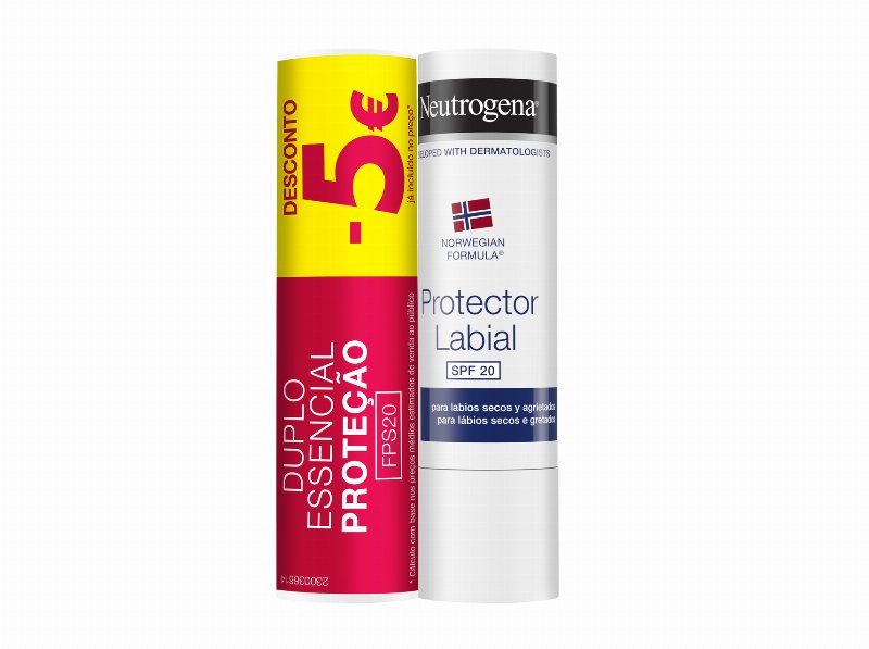 Stick Labial Neutrogena Spf 20 2X4.8 g