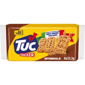 Bolachas Cracker Integral Tuc 267 gr (8 Un)