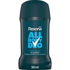 Desodorizante Stick Ocean Rush Todo O Corpo Rexona Men 50 ml