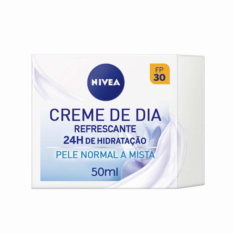 Creme De Rosto De Dia Hidratante Para Pele Normal Fp30 Nivea 50 ml