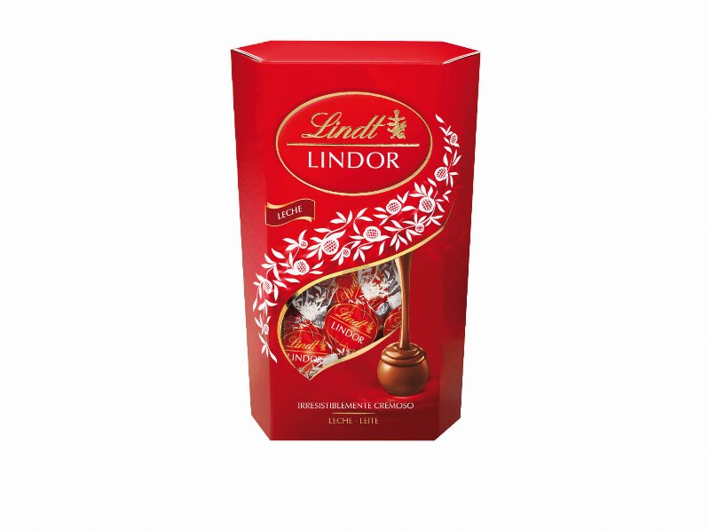 Bombons Lindt Lindor Cornet Leite 600 g