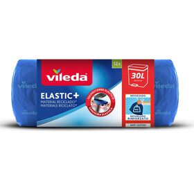 Sacos Lixo Elastic+ 30 Lt Vileda 12 Un