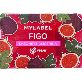 Sabonete Sólido Glicerina Figo Mylabel 100 gr