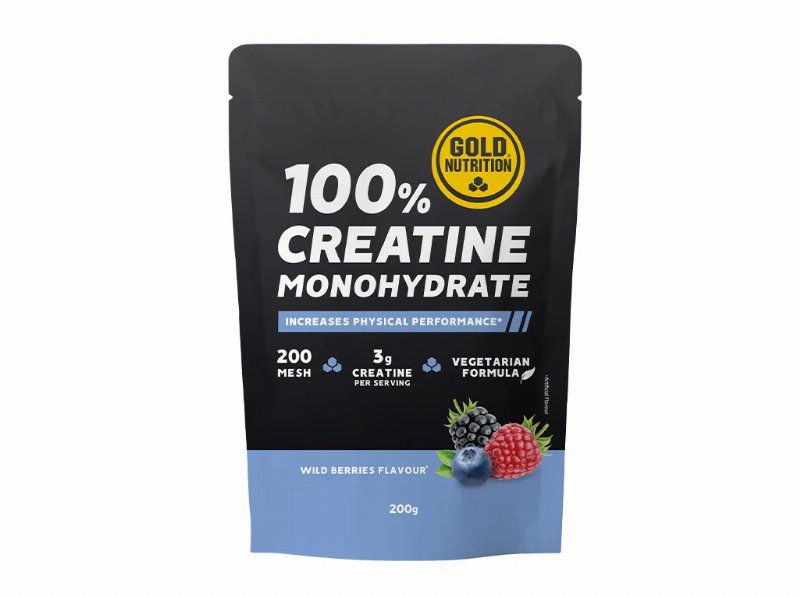 Creatina Goldnutrition Monohydrate Frutos Silvest 200 g