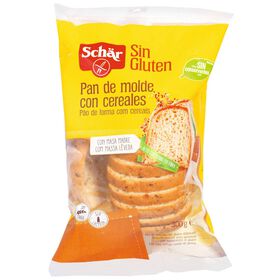Pão Clássico De Cereais Com Côdea Sem Glúten Schär 300 gr