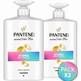 Champô Hydra Revitaliza Pantene 2 X 800 ml
