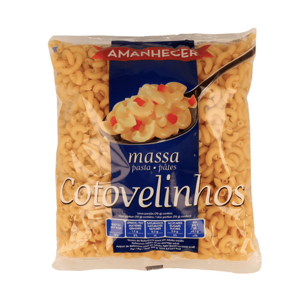 Massa Cotovelinhos 500 g Amanhecer
