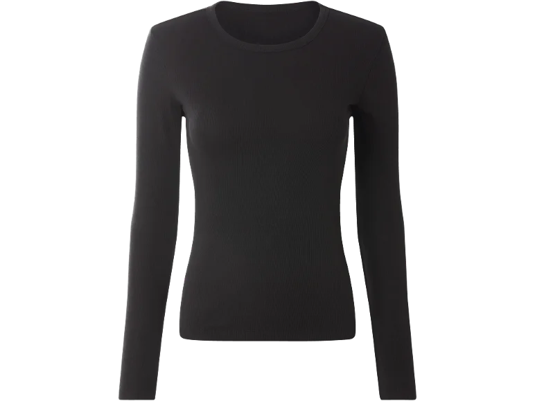 Camisola Canelada Para Senhora
