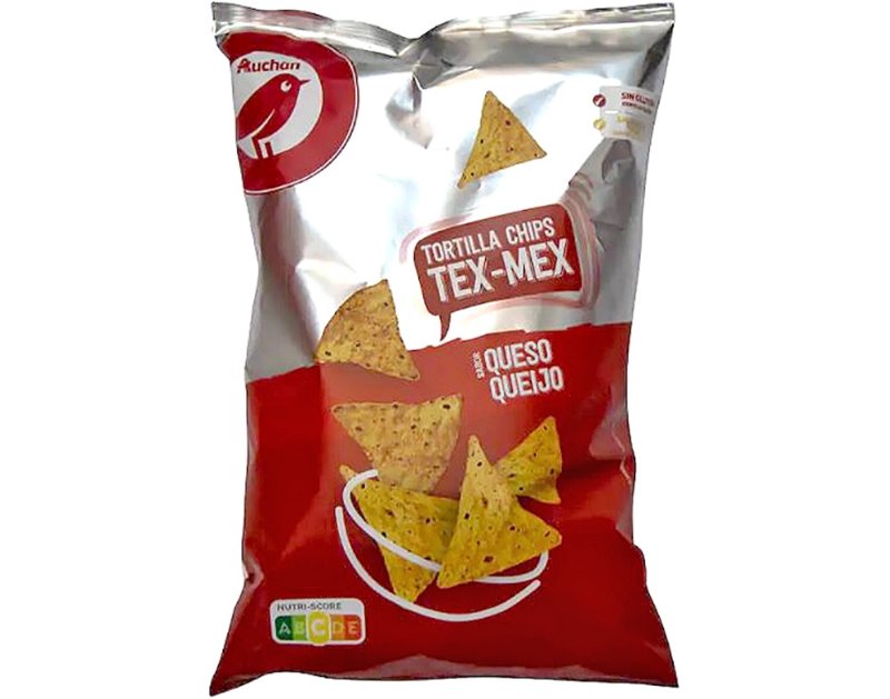 Aperitivo Auchan Tex Mex Sabor Queijo 150 g