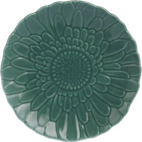 Prato 16Cm Folhas Verde Escuro Kasa