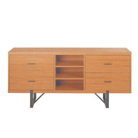 Aparador Com Gavetas 175X45X79Cm Nordic Kasa