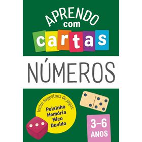 Aprendo Com Cartas - Números (3-6 Anos)