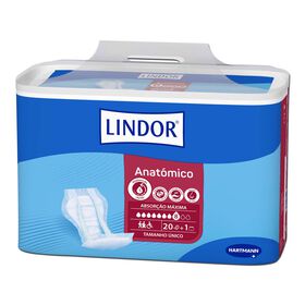 Pensos Incontinência Anatómico Maxi Lindor 20 Un