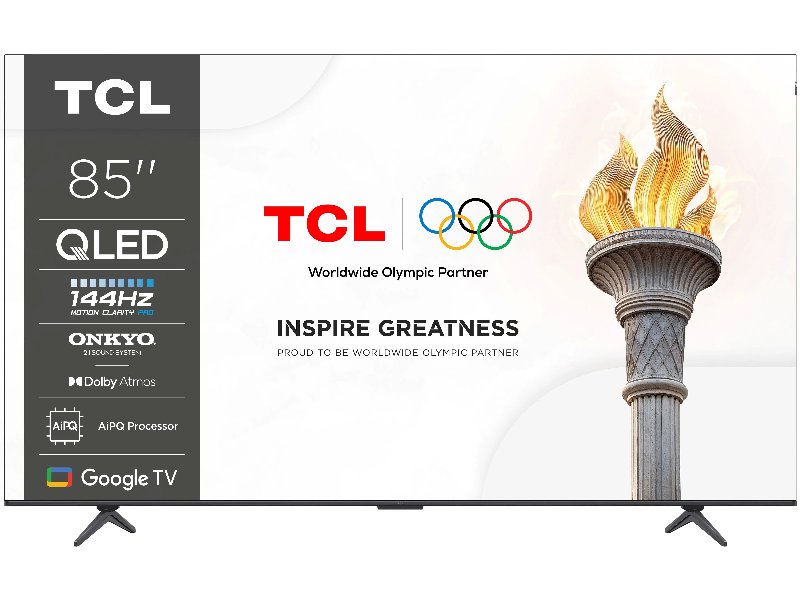 Tv Qled Tcl 85P8K 85'' 4K Smart Google